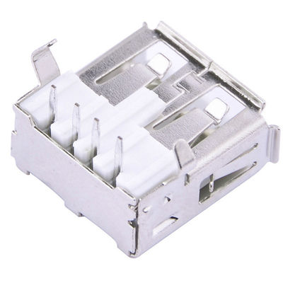 USB-A connector 2.0 4 position right angel through hole for pcb